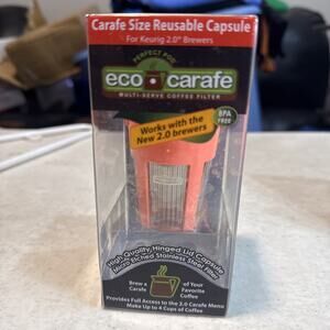 ECO-Carafe by Perfect Pod Carafe Size Reusable Stainless Filter for Keurig 2.0